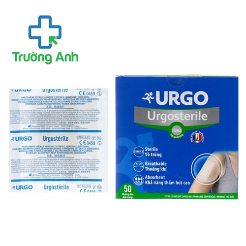 Urgosterile 100 x70mm - Băng dán có gạc vô trùng cho vết thương