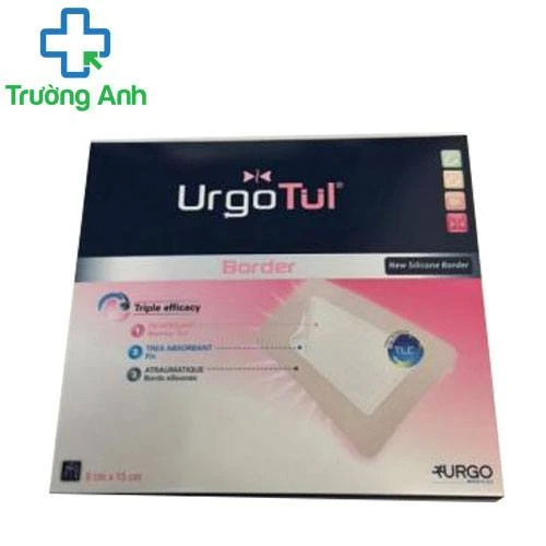 Urgotul Absorb Border (Silicone) 8cm x 15cm - Băng dán chống loét vết thương