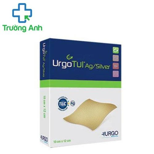 UrgoTul Ag/Siver - Miếng dán bảo vệ vết thương bị nhiễm khuẩn