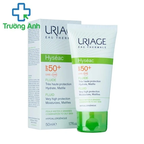 Uriage Hyseac - Kem chống nắng dành cho da dầu, da mụn hiệu quả