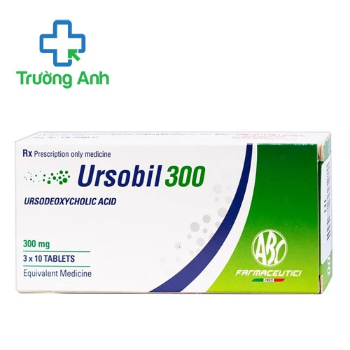 Ursobil 300mg ABC Farmaceutici - Thuốc điều trị xơ gan mật hiệu quả