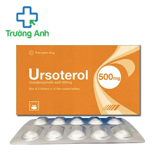 Ursoterol 500 - Thuốc điều trị sỏi mật, xơ gan hiệu quả