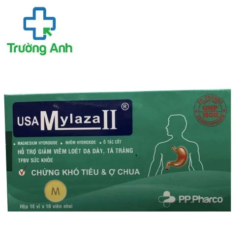 USAMylaza II - Giúp giảm acid dịch vị, giúp giảm viêm loét dạ dày