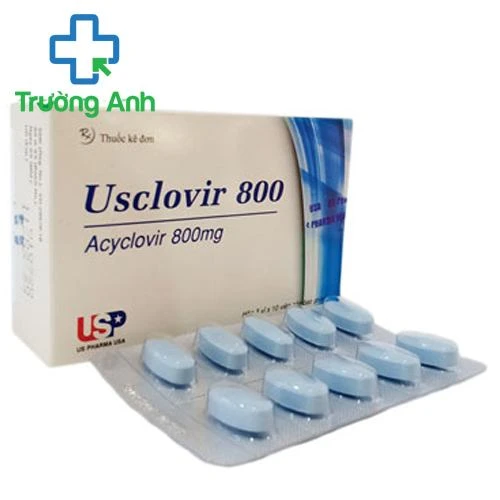 Usclovir 800 USP - Thuốc điều trị nhiễm herpes simplex hiệu quả