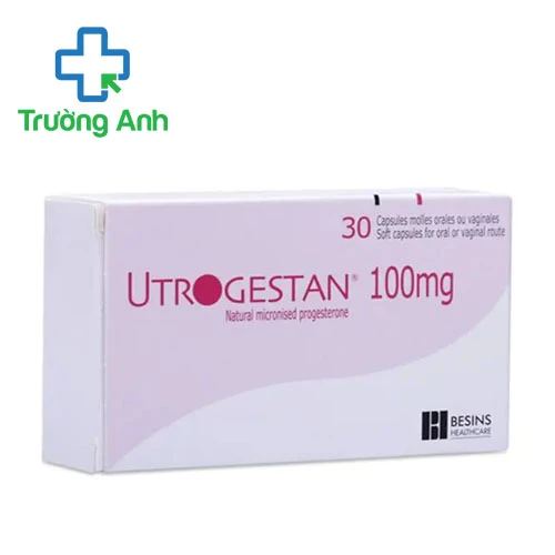 Utrogestan 100mg - Thuốc điều trị rối loạn kinh nguyệt hiệu quả