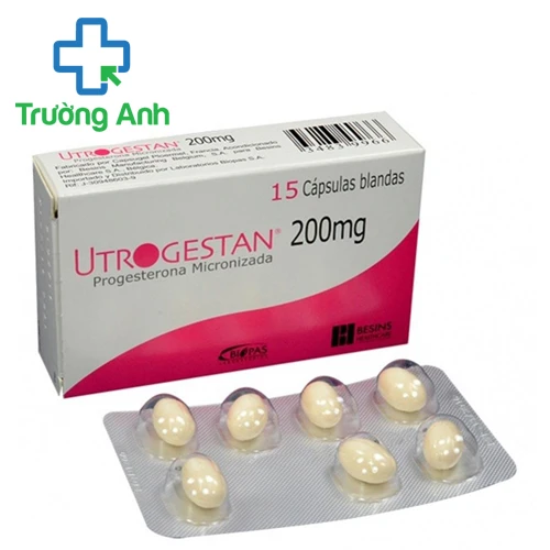 Utrogestan 200mg - Thuốc điều trị rối loạn nội tiết tố nữ hiệu quả