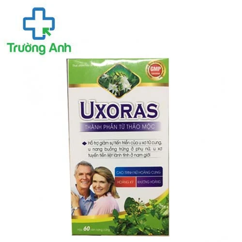 Uxoras - Hỗ trợ giảm sự tiến triển của u xơ tử cung