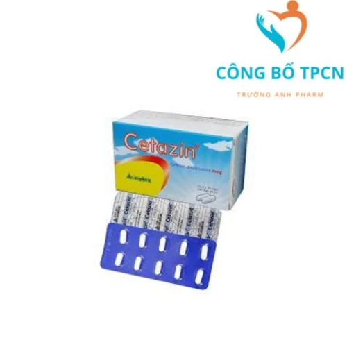 Cetazin - Thuốc điều trị viêm mũi dị ứng