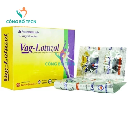 Vag-Lotuzol - Thuốc điều trị viêm nhiễm phụ khoa