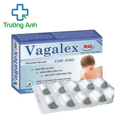 Vagalex max - Giúp hoạt huyết giảm nhức mỏi tay chân vai gáy