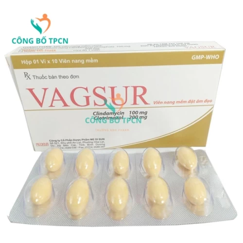 Vagsur - Thuốc điều trị nấm ở âm hộ, âm đạo của Me Di Sun