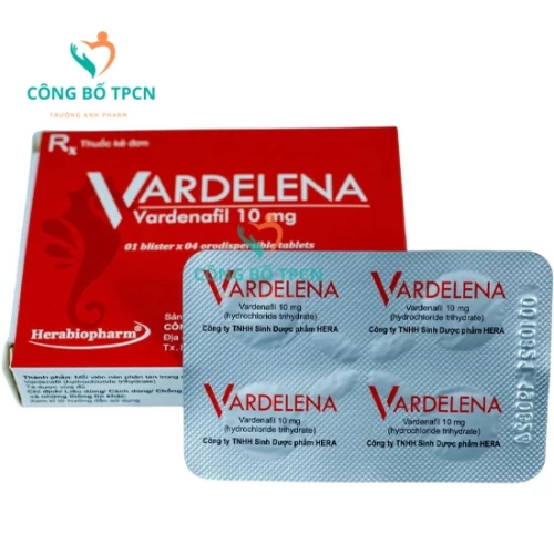 Vardelena Herabiopharm - Thuốc điều trị rối loạn cương dương của Hera