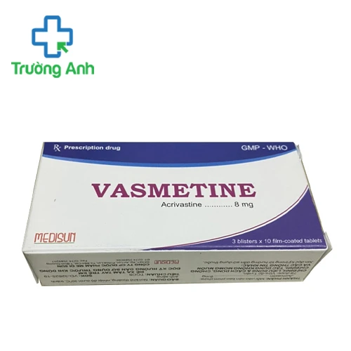 Vasmetine - Thuốc điều trị viêm mũi dị ứng hiệu quả của Medisun