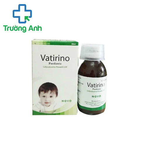 Vatirino Paediatric 30ml Novo - Điều trị bệnh nhiễm khuẩn