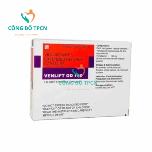 Venlift OD 150 - Thuốc điều trị bệnh trầm cảm hiệu quả