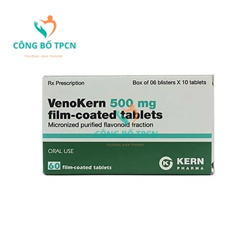 VenoKern 500mg Kern Pharma - Thuốc điều trị trĩ hiệu quả