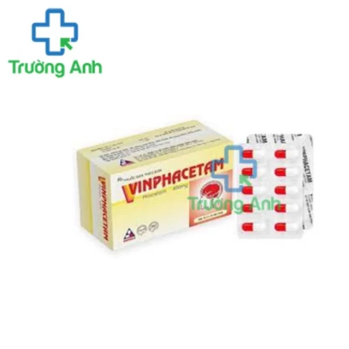 Vinphacetam 400mg Vinphaco - Thuốc điều trị thiếu máu não