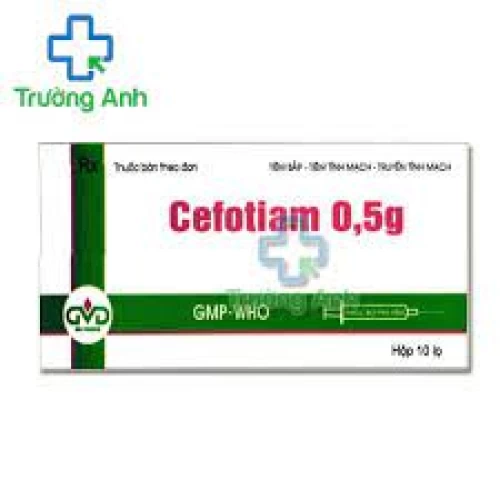 Cefotiam 0,5g VCP - Thuốc điều trị nhiễm khuẩn