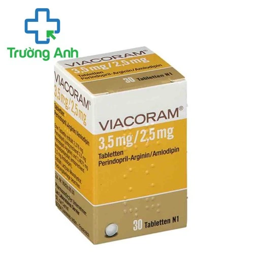 Viacoram 3.5mg/2.5mg - Thuốc điều trị cao huyết áp hiệu quả của Servier