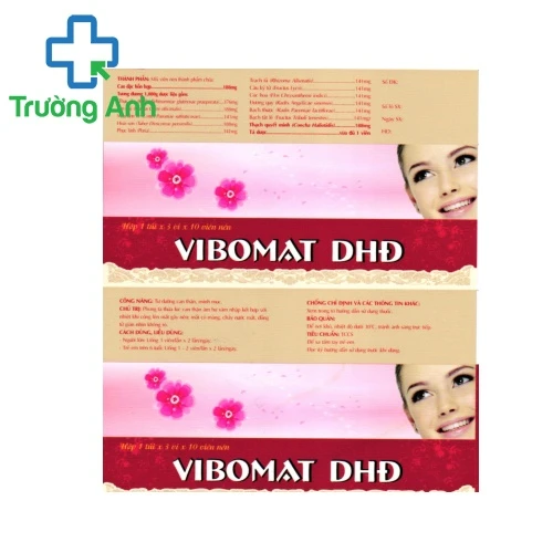 Vibomat DHĐ - Giúp tư dưỡng can thận hiệu quả