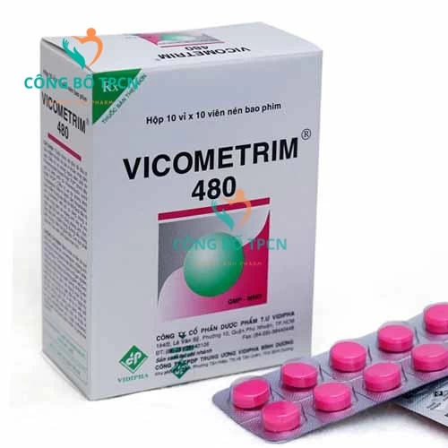 Vicometrim 480 Vidipha - Thuốc điều trị nhiễm khuẩn