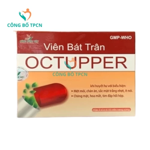 Viên bát trân Octupper - Thuốc giúp điều hòa khí huyết