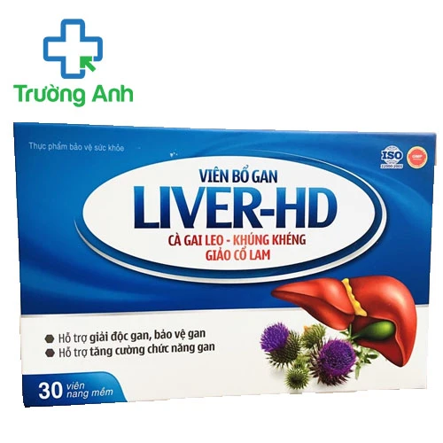 Viên bổ gan Liver-HD - Giúp tăng cường chức năng gan, bảo vệ gan