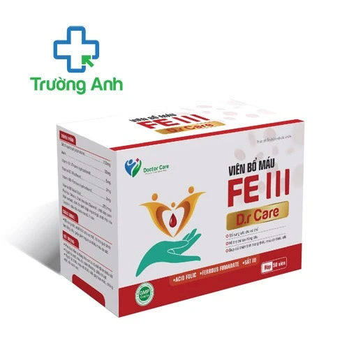 Thực phẩm bảo vệ sức khỏe: Viên bổ máu FE III D.r Care