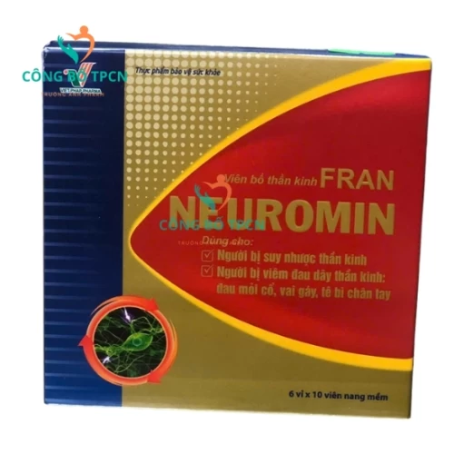  Viên bổ thần kinh Fran Neuromin - Hỗ trợ cải suy nhược thần kinh