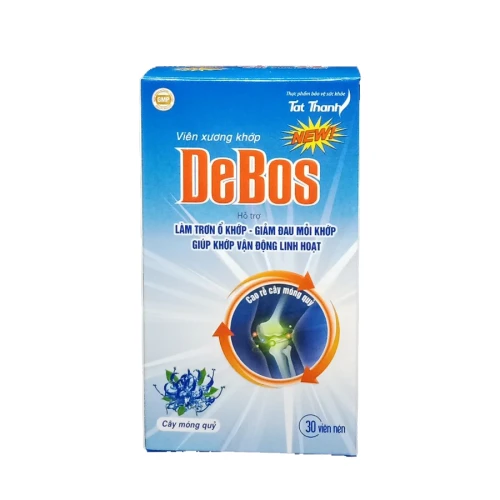 Viên dưỡng khớp Debos New -  Hỗ trợ tăng tiết dịch khớp