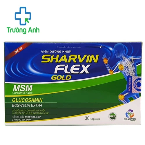 Viên dưỡng khớp Sharvin Flex Gold - Bổ sung các dưỡng chất cho khớp
