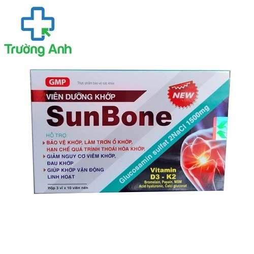 Thực phẩm bảo vệ sức khỏe Viên dưỡng khớp SUNBONE NEW