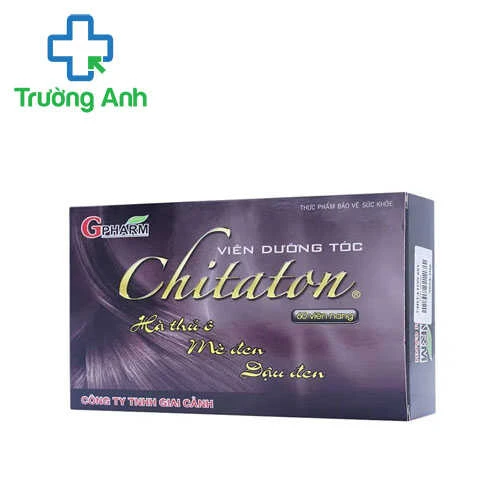 Viên dưỡng tóc Chitaton - Giúp tóc chắc khỏe, đen mượt