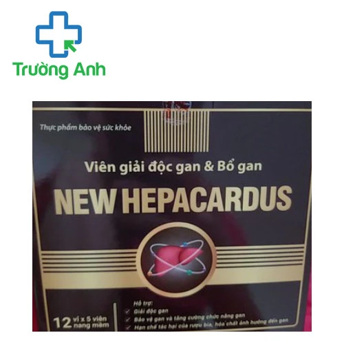 Viên giải độc gan & bổ gan New Hepacardus – Tăng cường chức năng gan hiệu quả