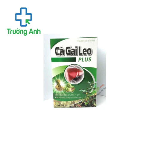 VIÊN GIẢI ĐỘC GAN CÀ GAI LEO PLUS - Tăng cường chức năng gan