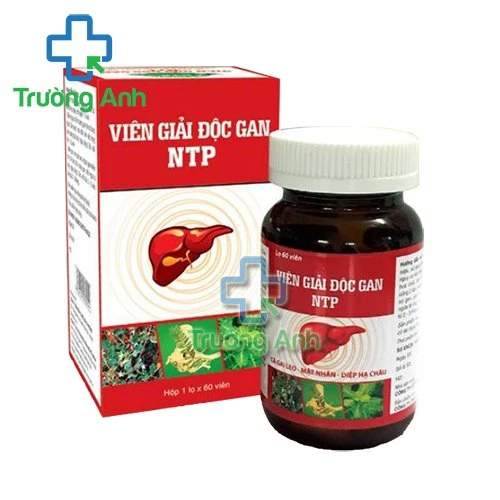 Viên giải độc gan – NTP (60 viên) - Tăng cường chức năng gan