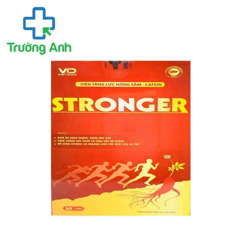Viên Tăng Lực Hồng Sâm - Cafein Stronger - Giúp bổ sung vitamin