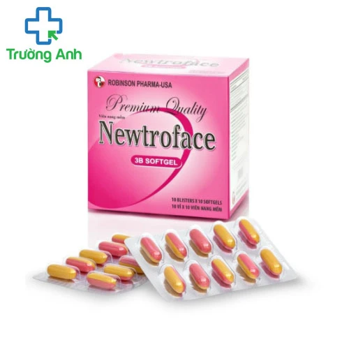 Viên nang mềm Newtroface - Giúp hỗ trợ điều trị các triệu chứng thiếu máu