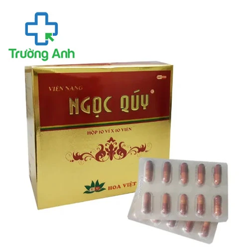 Viên nang ngọc quý Hoa Việt Pharm - Trị khô mắt, quáng gà