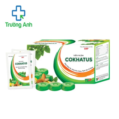 VIÊN NGẬM COKHATUS - Giúp giảm ho, giảm đau họng