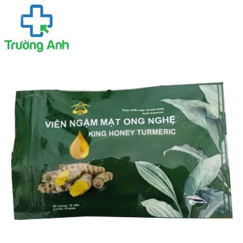 Viên ngậm mật ong nghệ - Giúp nâng cao sức đề kháng