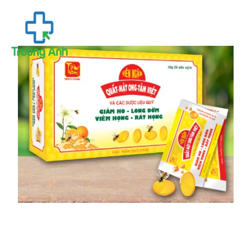 VIÊN NGẬM QUẤT MẬT ONG - Giúp giảm ho, giảm đờm, bổ phế