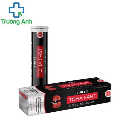 Viên sủi Toha fast - Hỗ trợ tăng cường đào thải sỏi cặn 