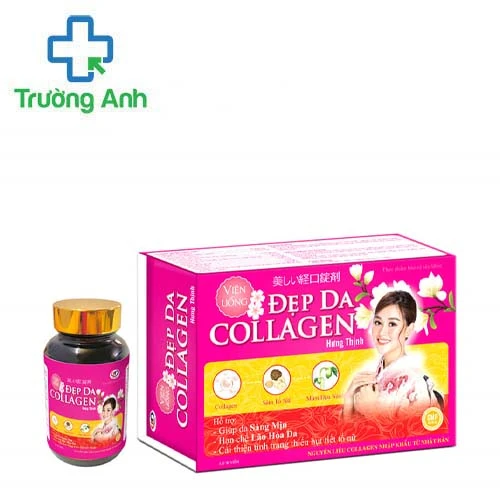 Viên Uống Đẹp Da Collagen Hưng Thịnh - Giúp hạn chế nám da