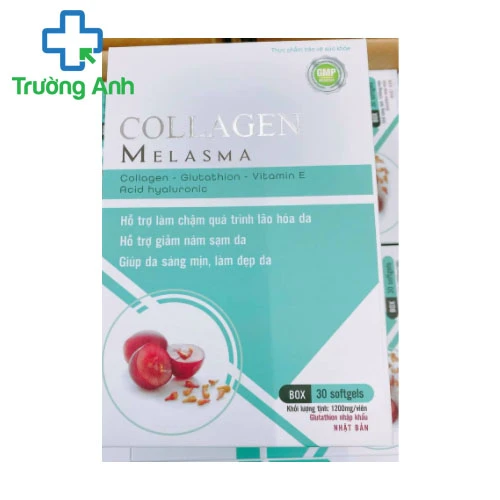 Viên uống Melasma Collagen - Chống da khô, biến chất và dễ nhăn nheo