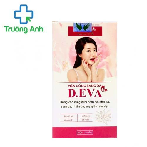 Viên Uống Sáng D. Eva - Hỗ trợ làm đẹp da, tăng độ đàn hồi cho da