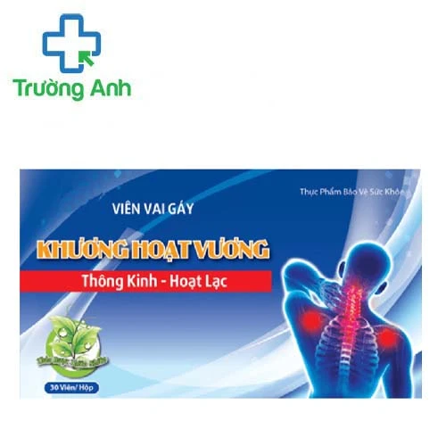 Viên Vai Gáy Khương Hoạt Vương - Giúp thông kinh, hoạt lạc