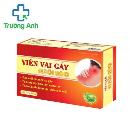 Viên vai gáy ngôi sao - Giúp giảm đau mỏi vai gáy