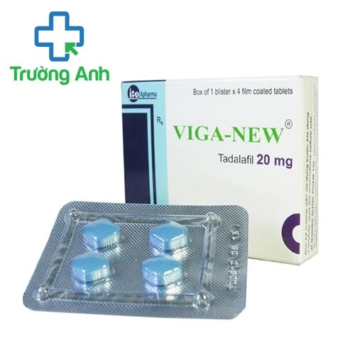Viga - New 20mg - Thuốc điều trị rối loạn cương dương hiệu quả