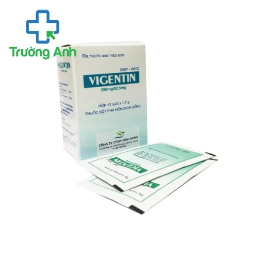 Vigentin 250mg/62,5mg - Thuốc điều trị nhiễm khuẩn của Phabaco